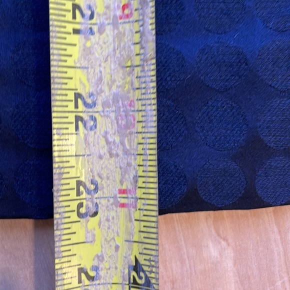 J crew blue polka dot skirt - Picture 5 of 7